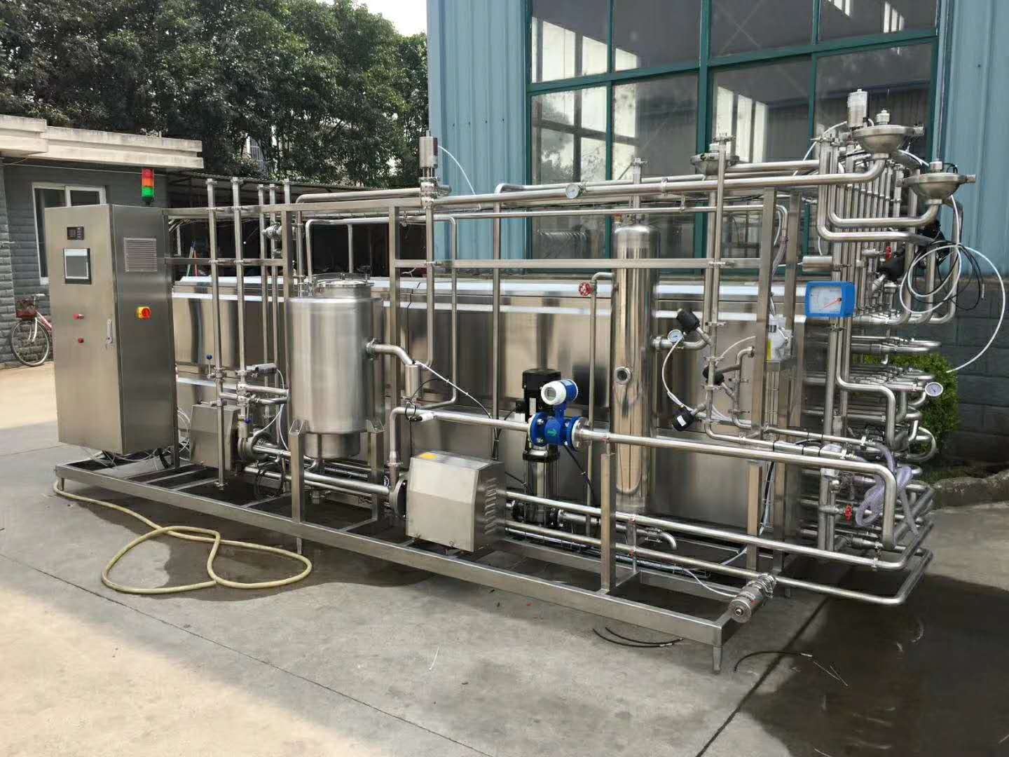 板式殺菌機在飲料生產線中的應用